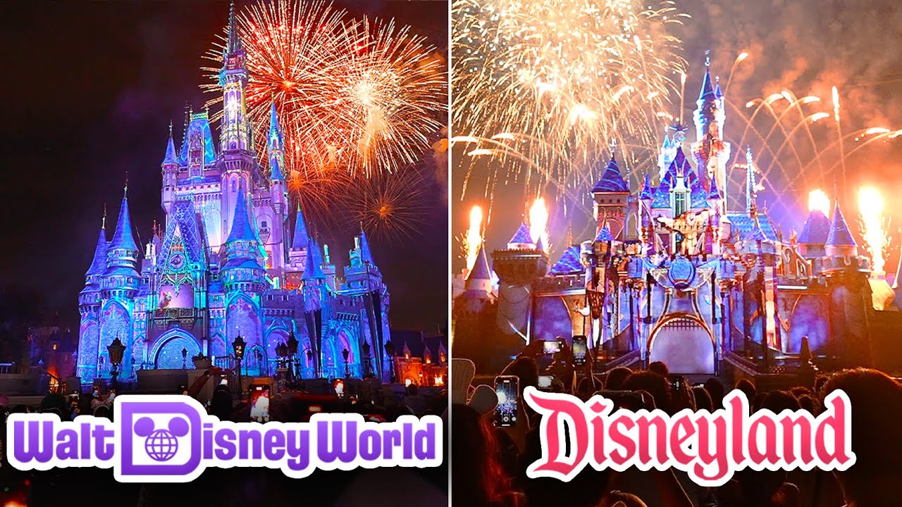 Disney Parks Fireworks Compilation - Happily Ever After, Wondrous Journeys and More! [4K]