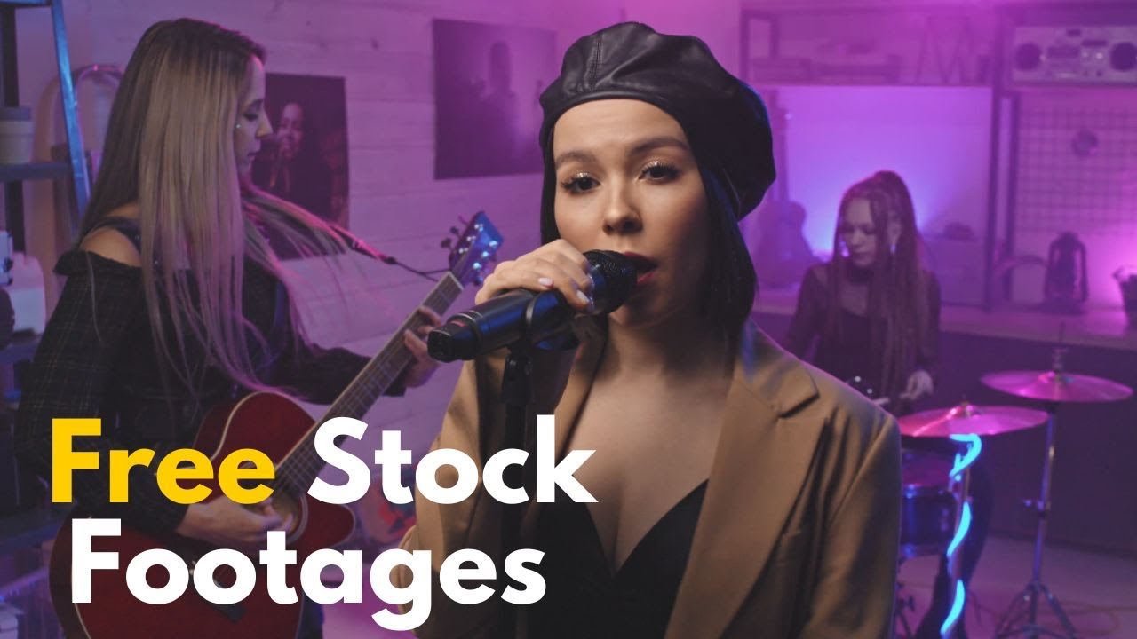 Girl singing stock footage| Man singing Stock Footages | free stock footage 4k| non copyright video