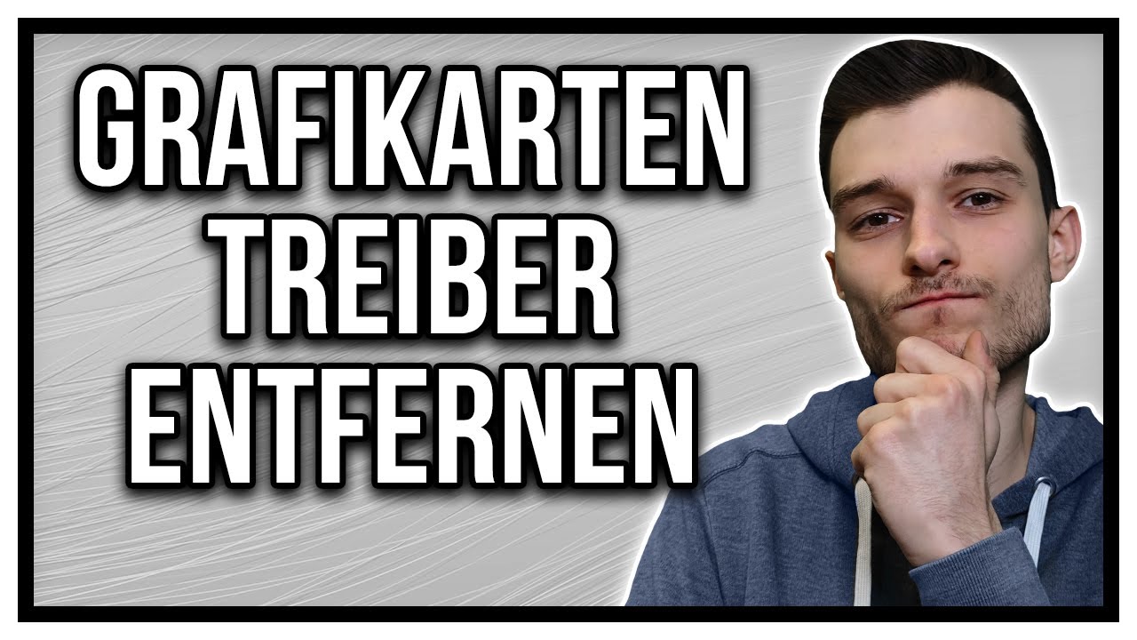Grafikkartentreiber deinstallieren GPU Treiber richtig entfernen Windows 11