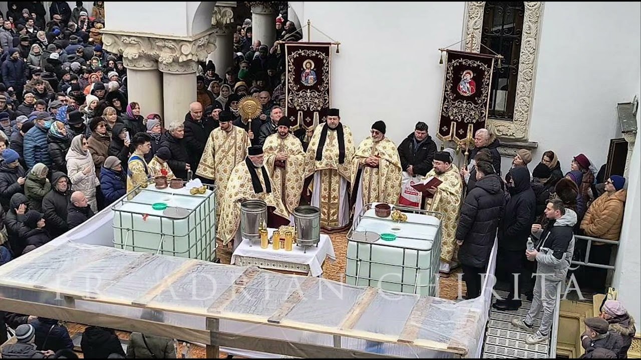 Boboteaza 2026. Cuvânt la Sfințirea cea Mare a apelor al Pr. Adrian Chiriță - 06.01.2026
