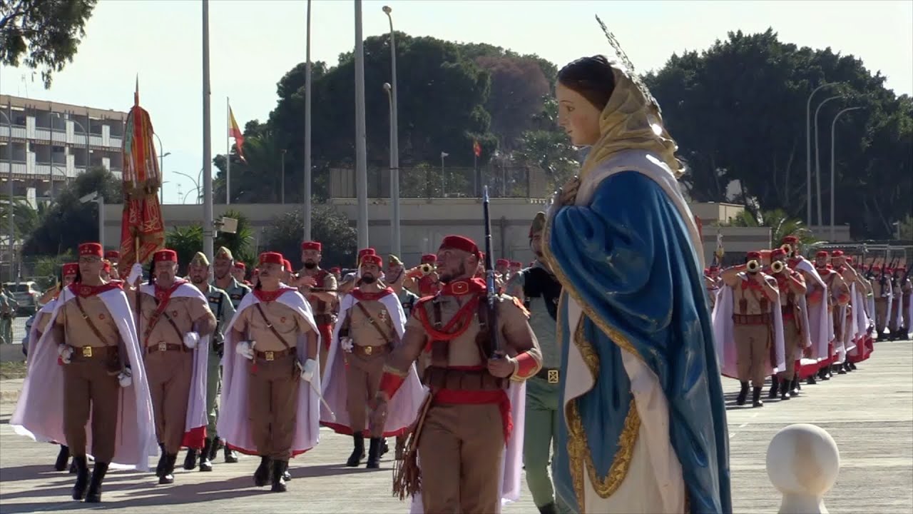 Regulares y la Legión celebran la Inmaculada Concepción