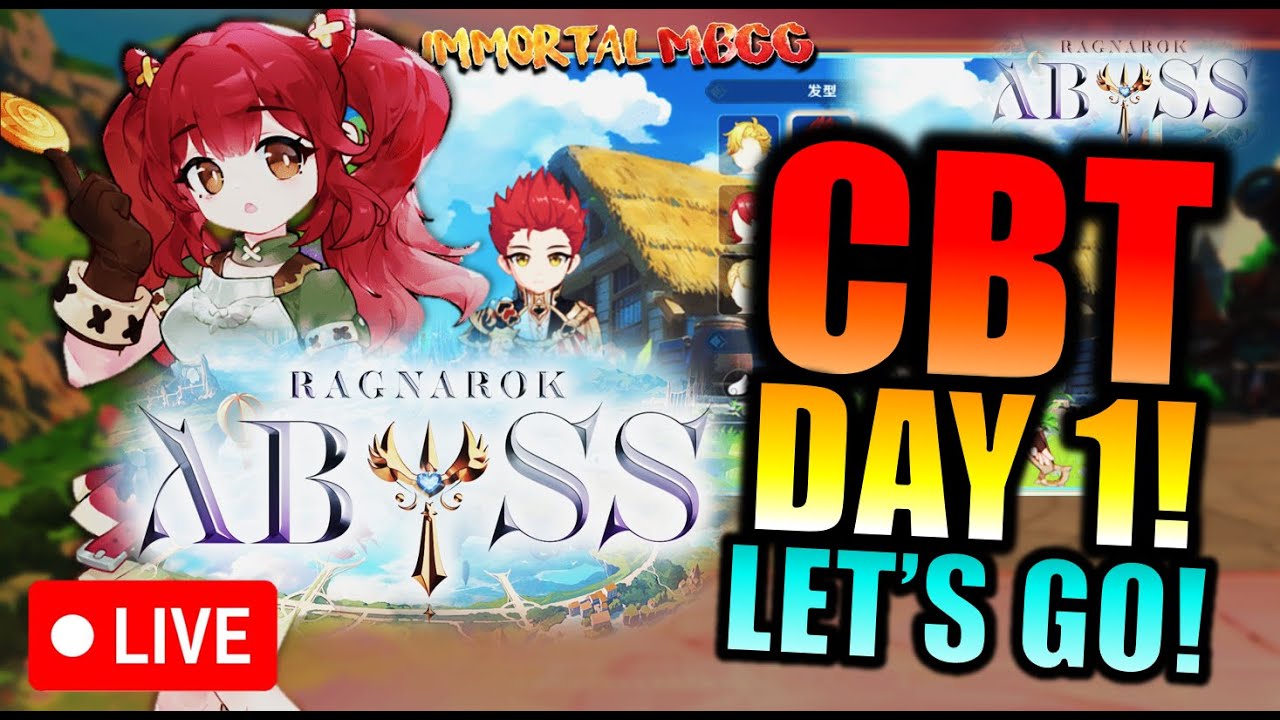 CBT DAY 1! OMG THE GRAPHICS!! LET'S GO!!! - RAGNAROK ABYSS