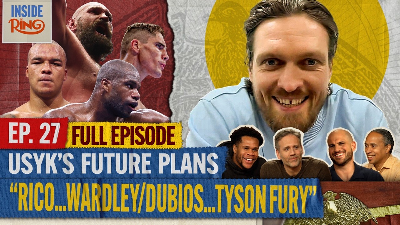 USYK REVEALS RETIREMENT PLAN | Inside The Ring EP. 27