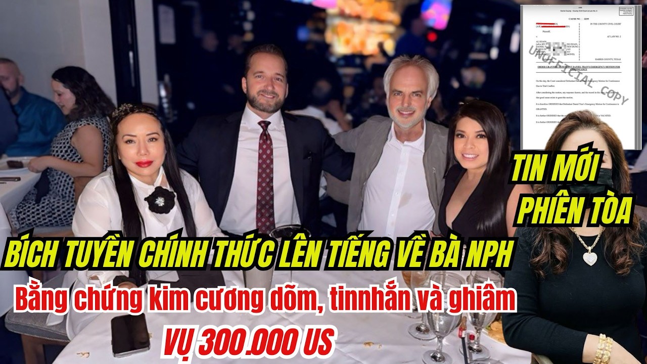 Nóng: Ca sĩ Bích Tuyền chính thức lên tiếng về NPH.