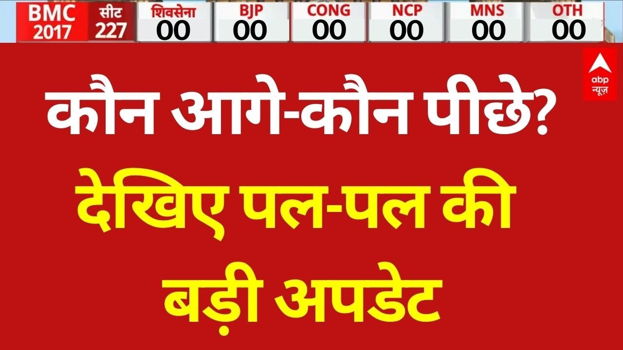BMC Elections 2026 Results LIVE: देखिए चुनाव की हर अपडेट ABP पर लाइव | Ground Report | Exclusive