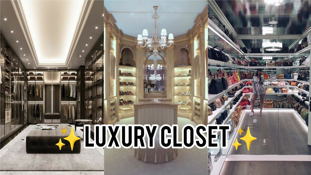 Top 10 Dreamy Closet tour😍 #closet #closettour