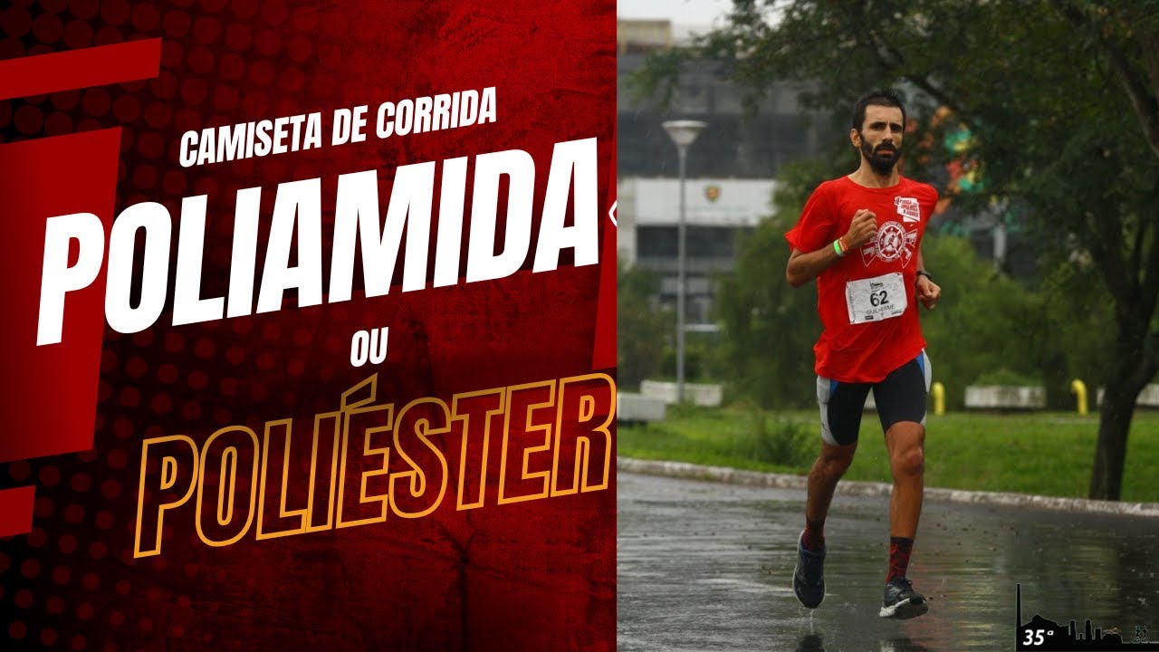 Poliamida x poli&eacute;ster: Qual a melhor camiseta de corrida ?