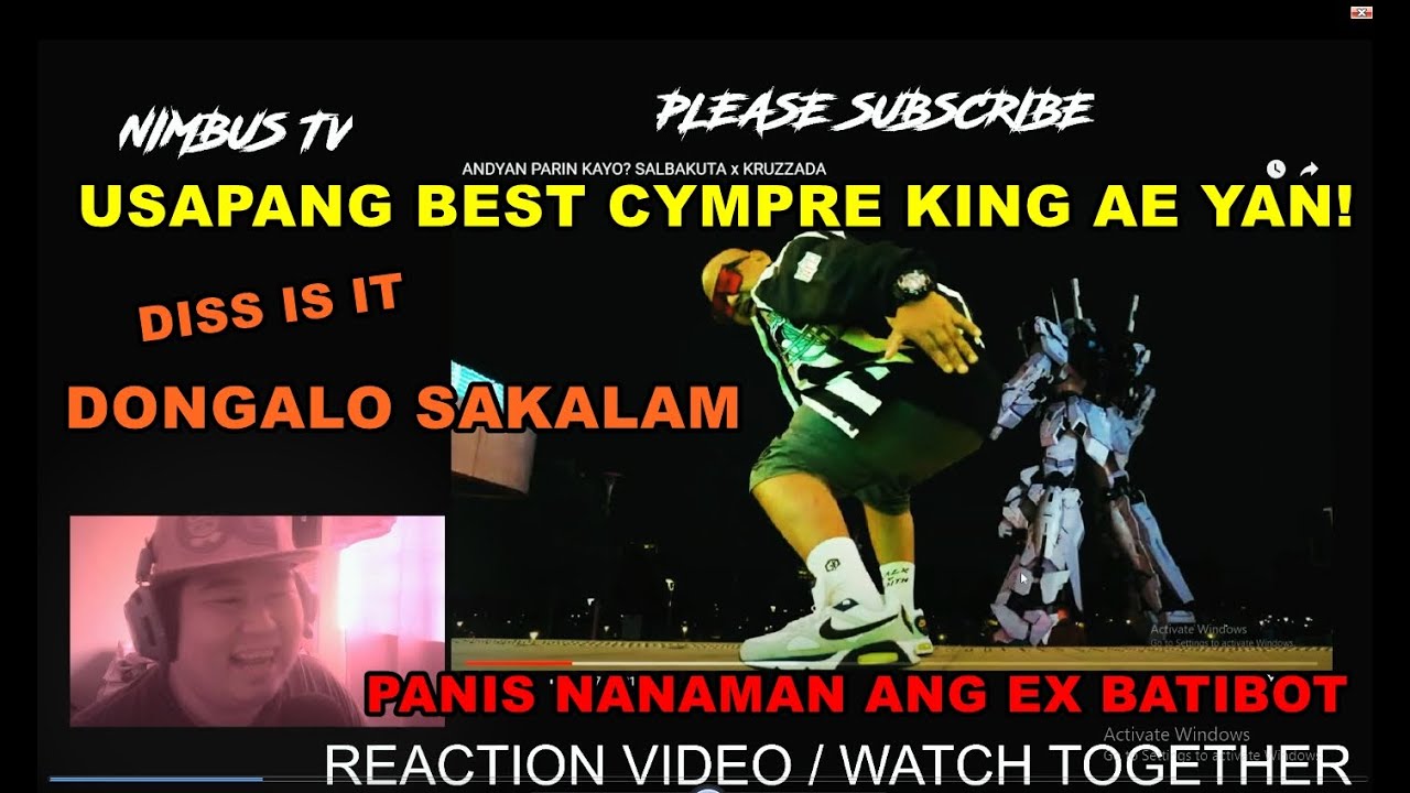 ANDYAN PARIN KAYO? SALBAKUTA x KRUZZADA ( REACTION VIDEO )