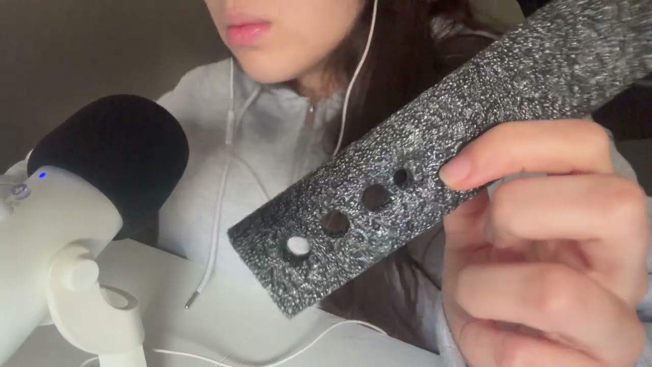 My first ASMR video in English -BraveASMR