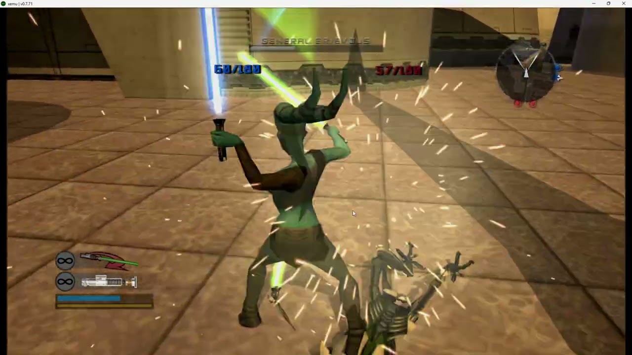 XEMU - Star Wars BF2 online battle via Insignia