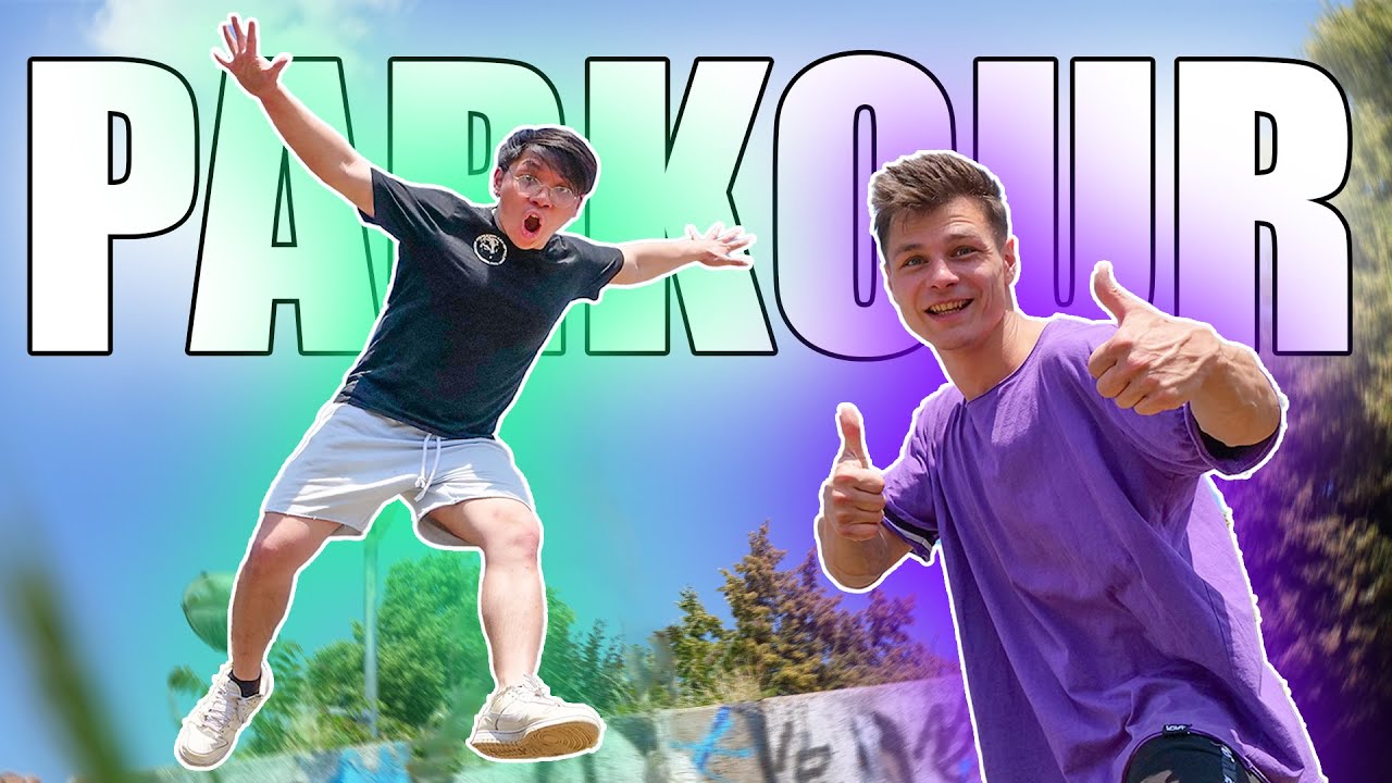 UČÍM FILIPA DANGA PARKOUR @FilipDang