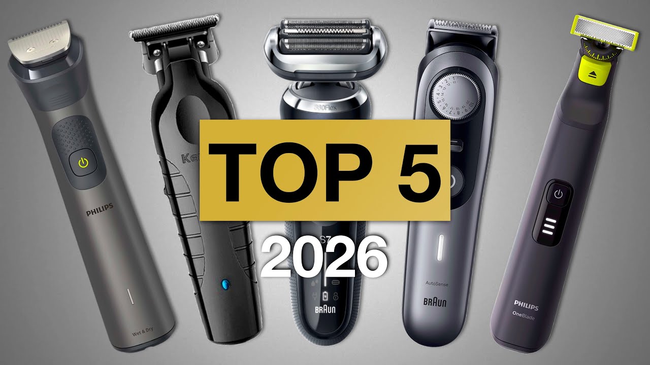 LES 5 MEILLEURS RASOIRS ET TONDEUSES ÉLECTRIQUES 2026 (QUALITÉ-PRIX)