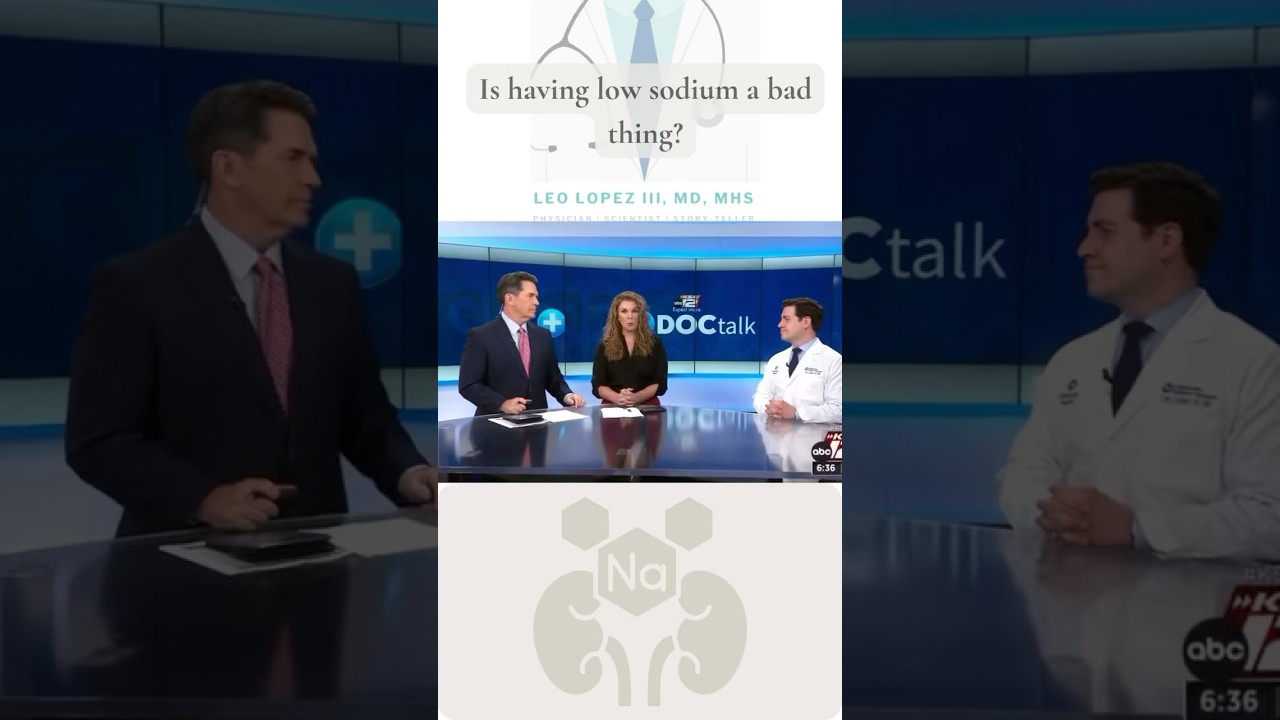 Low sodium levels? What&rsquo;s causes it?