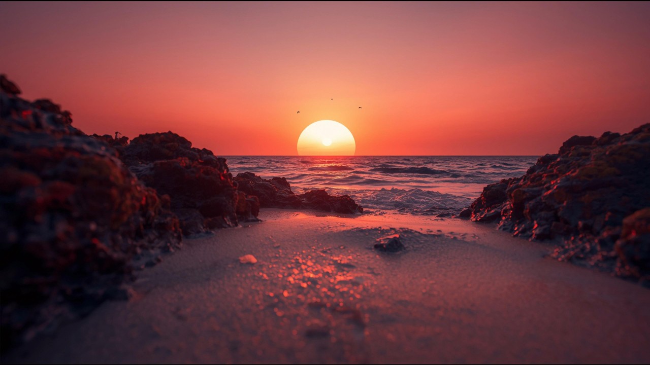 Ocean Sunset Deep House: Slow, Warm, and Easy to Listen To
