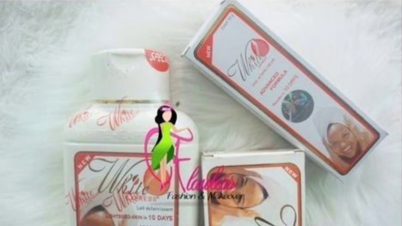 Les Bienfaits du lait &Eacute;claircissant White express