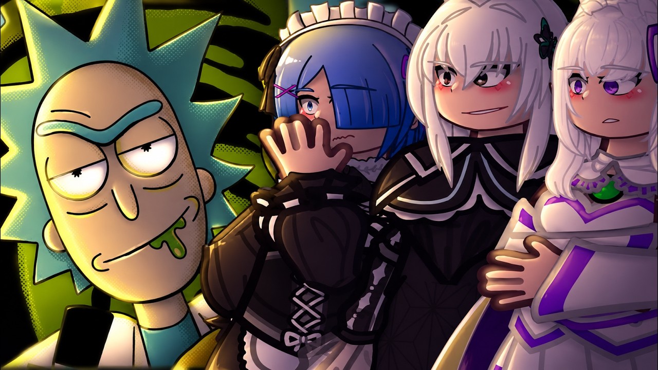 🇺🇸/🇧🇷 Re:Zero React to Subaru As Rick Sanchez &ndash; Gacha