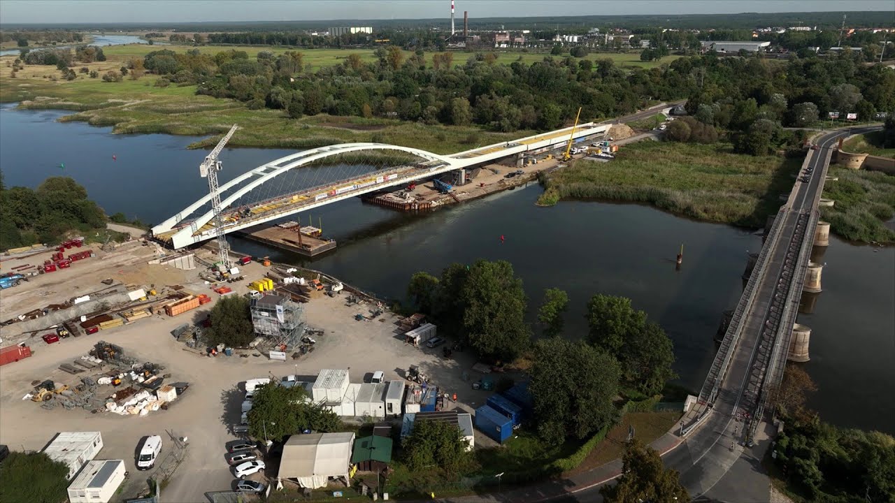 DB InfraGO: Bauprojekt Küstrin-Kietz – Kostrzyn Oderbrücke - Trailer 4