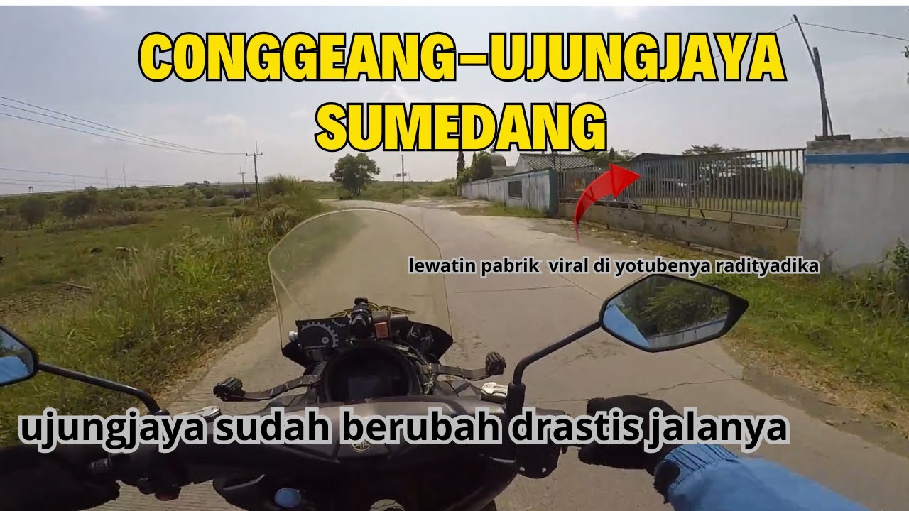 JALAN CONGGEANG-UJUNGJAYA SUMEDANG UPDATE TERBARU