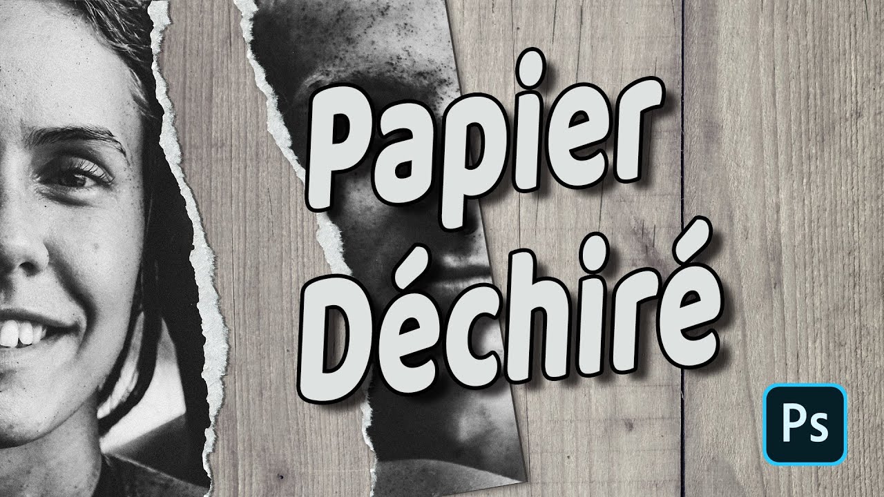Comment faire un papier déchiré avec Photoshop