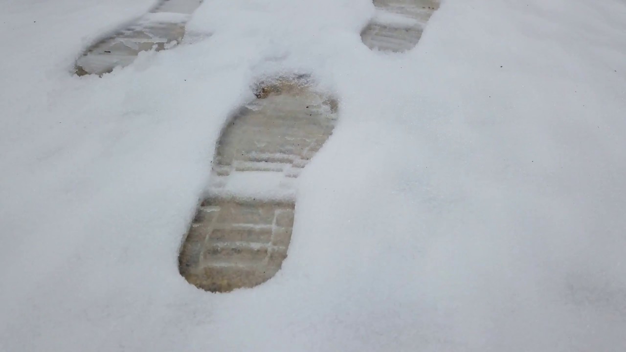 Imágenes sobre la nieve a vista de Drone!