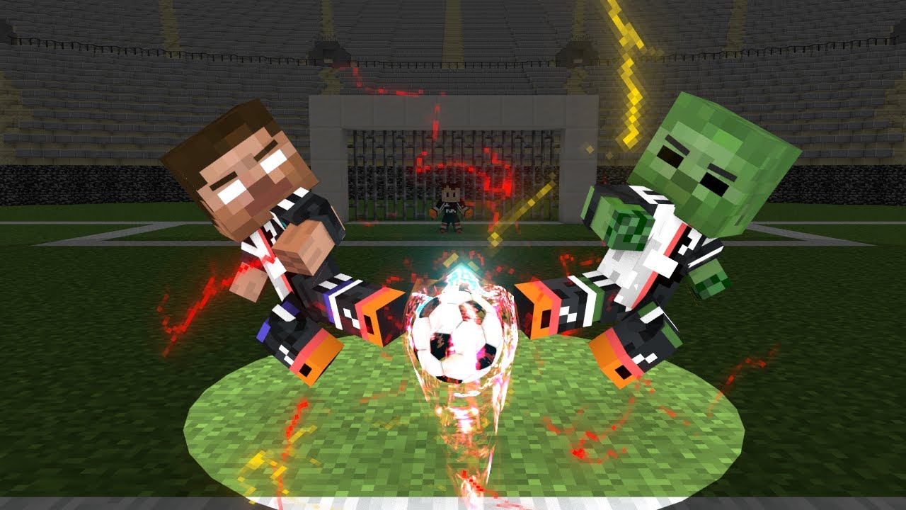 Minecraft Animation: Zombie Boy&rsquo;s Journey to Become a Football Champion
