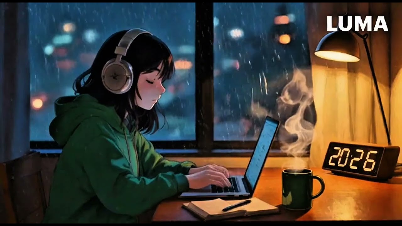 1 Hour Chill Lo-Fi Background Music | Study • Relax • Night Vibes