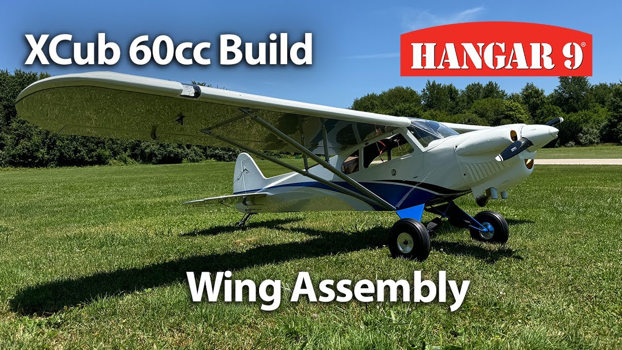 Hangar 9 CubCrafters XCub 60cc Build - Wing Assembly