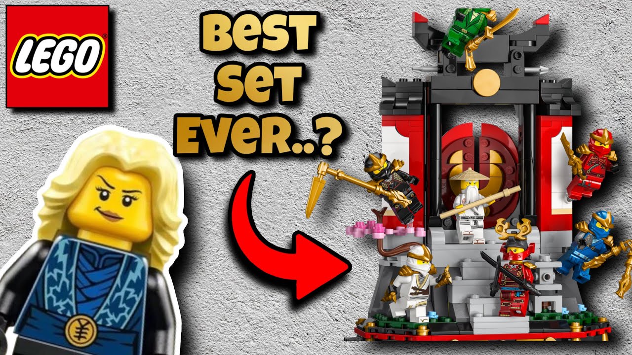 Мой обзор набора LEGO Ninjago 71866 «Демонстрация персонажей ниндзя к 15-летию серии!»