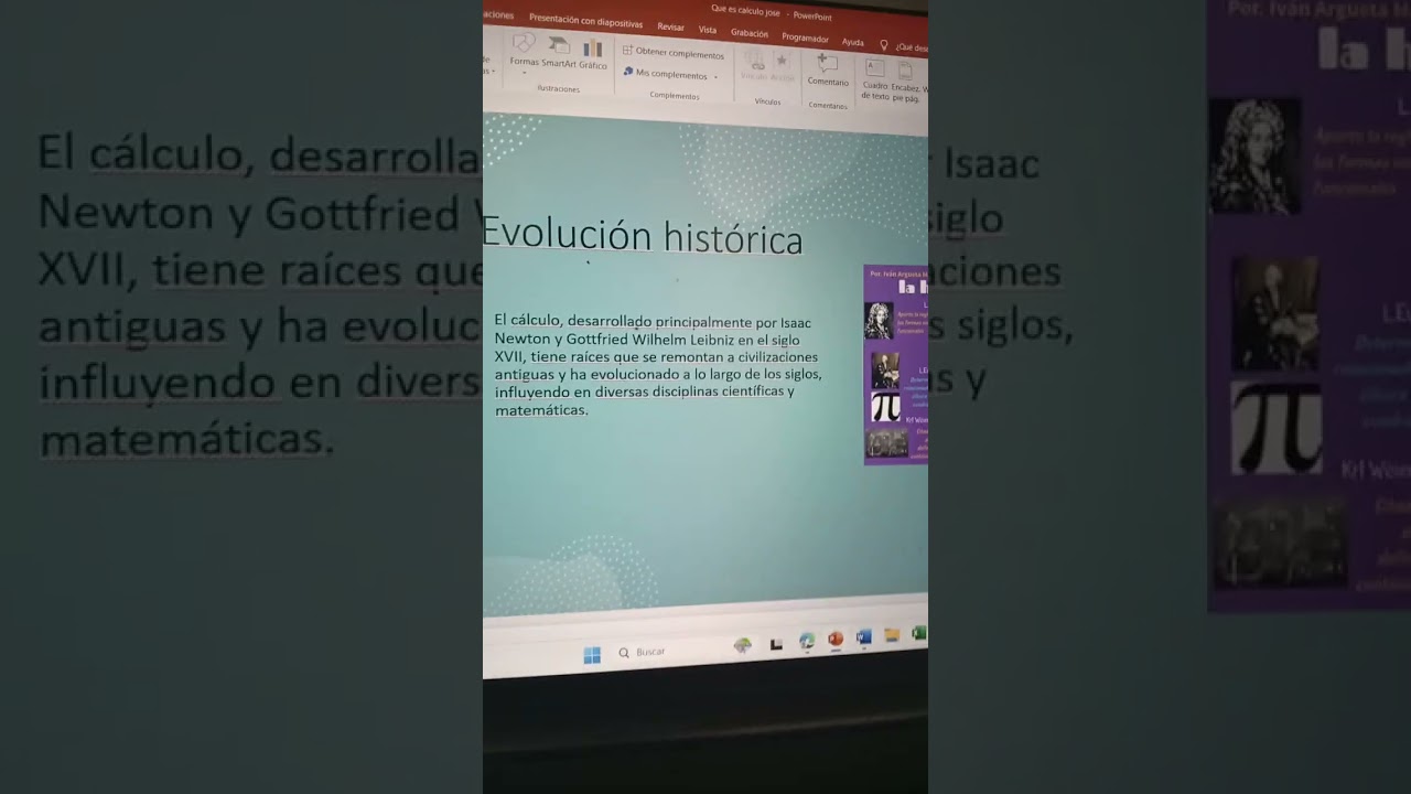 Presentación de calculo