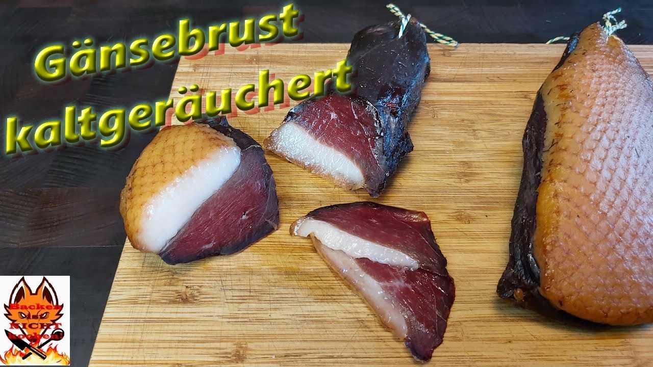 Kaltgeräucherte Gänsebrust