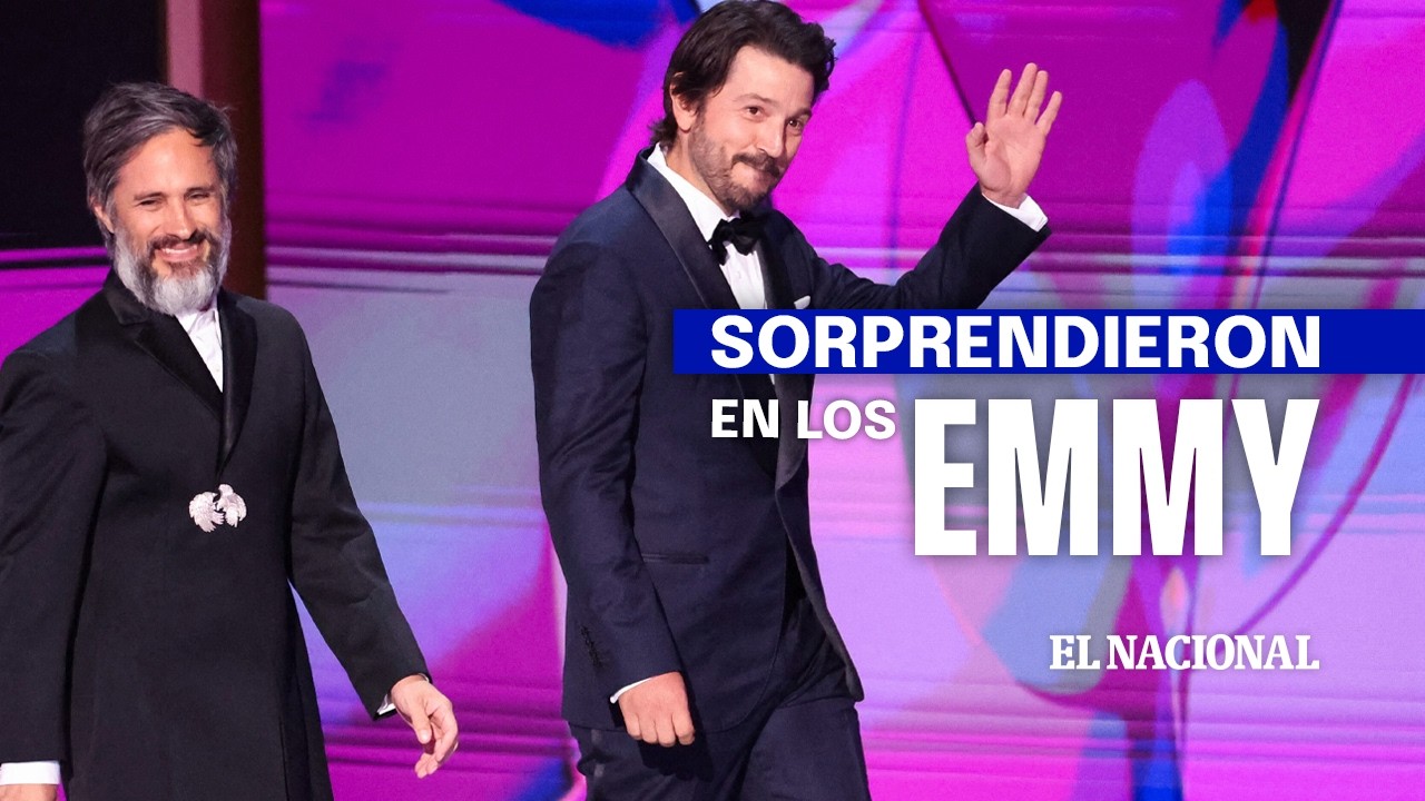 Gael García Bernal y Diego Luna dieron el toque latino a los Premios Emmy 2024