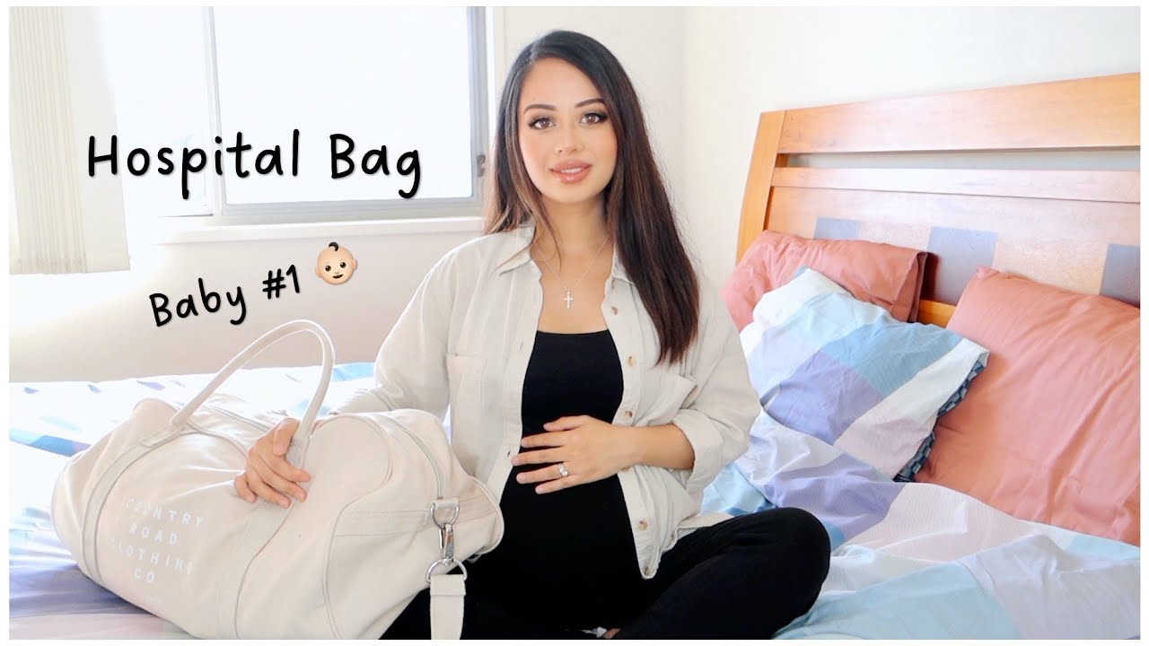 What’s in my hospital bag? Third trimester pregnancy update + Essentials to pack