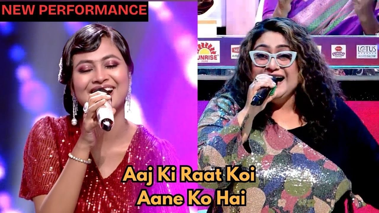 Best Pergormence || Aaj Ki Raat Koi Aane Ko Hai || Shyntoni Ghosh ||  Saregamapa 2025