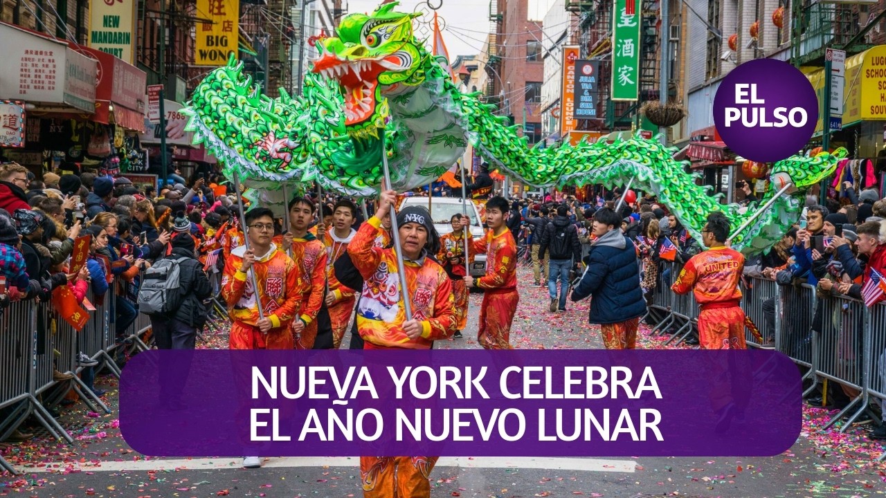 Año Nuevo Lunar en Chinatown Nueva York