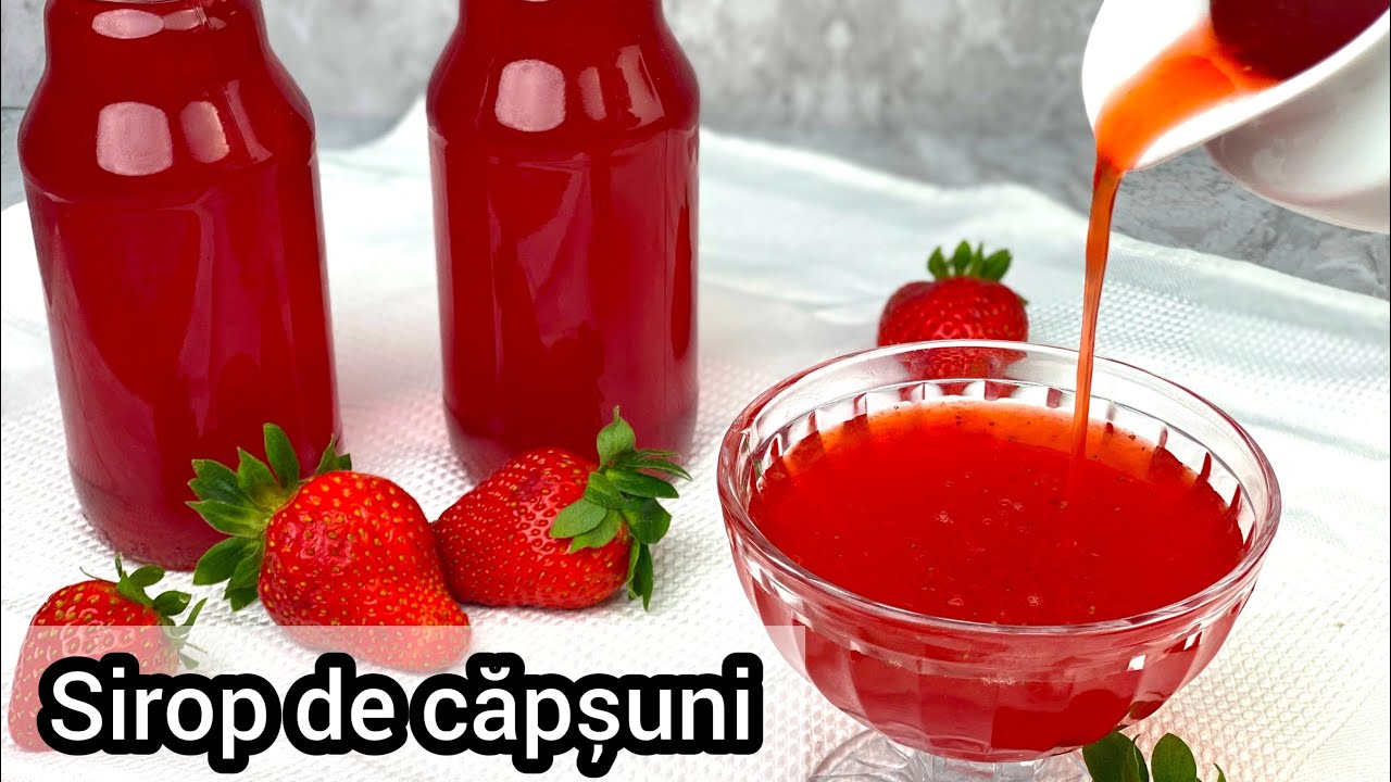 Sirop de capsuni | E.Gustos