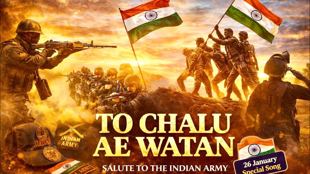 To Chalu Ae Watan 🇮🇳 | 26 January Special Desh Bhakti Song | Royalpalji Present | Indian Army