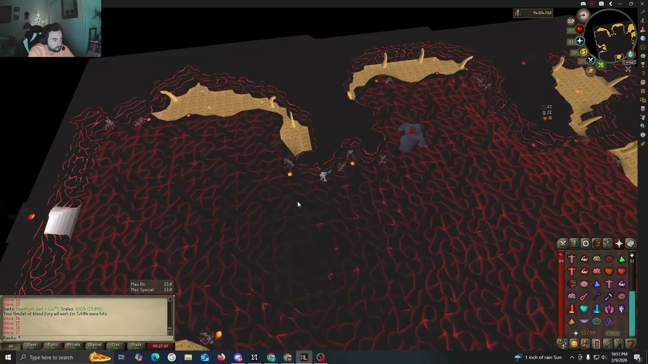 Waves of Fights to Jad for KC 3