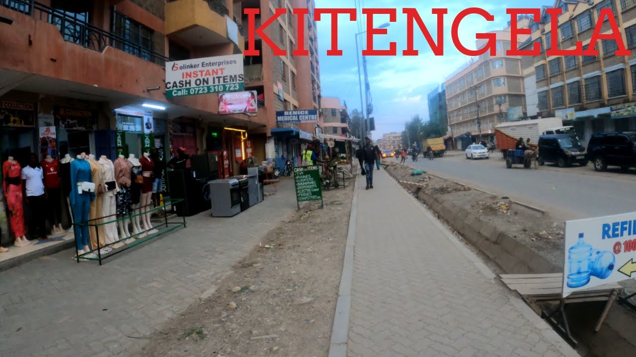 THE RICH &  QUIET AND THE MIDDLE-CLASS & VIBRANT SIDE OF KITENGELA TOWN || KENYA EAST AFRICA