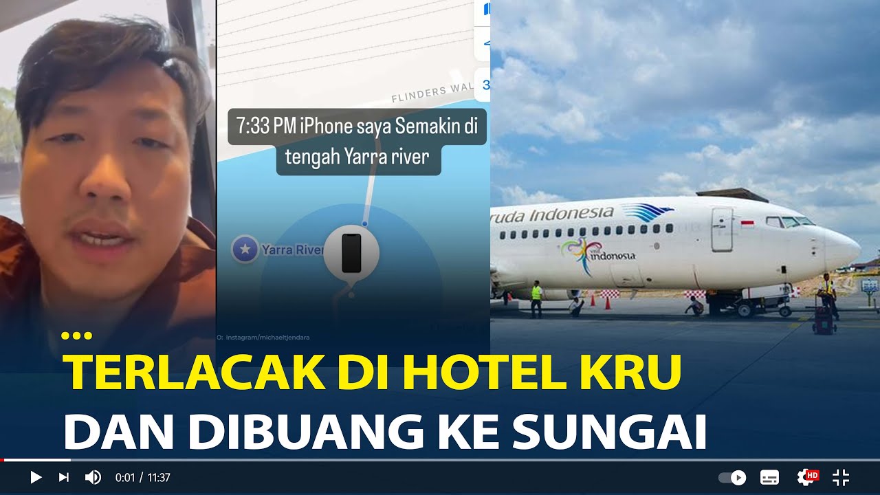 Kronologi Viral Iphone Penumpang Garuda Hilang, Terlacak di Hotel Kru dan Dibuang ke Sungai