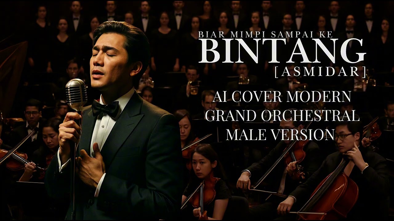 BIAR MIMPI SAMPAI KE BINTANG – ASMIDAR | AI COVER ORCHESTRAL MALE VERSION #BiarMimpiSampaiKeBintang