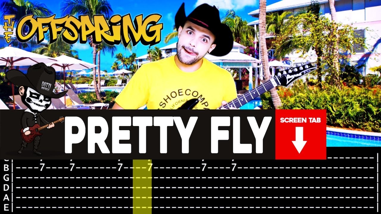 【THE OFFSPRING】[ Pretty Fly (For A White Guy) ] cover by Masuka | LESSON | GUITAR TAB