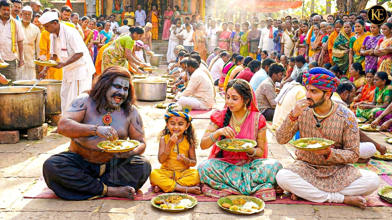 गोकुल के भंडारे में अचानक पहुँचा Kans का दूत – अब क्या होगा? | Yashomati Maiyaa Ke Nandlala