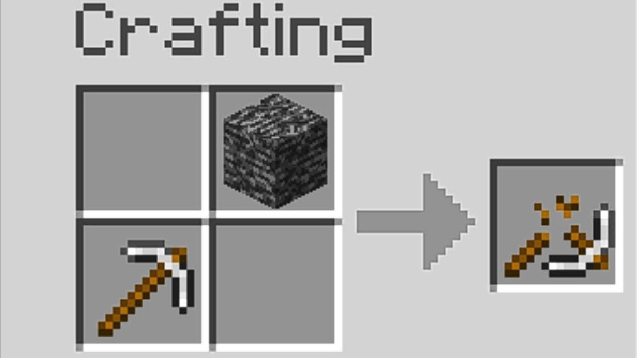 how to break an iron pickaxe in 0.000000000000000000001 sec