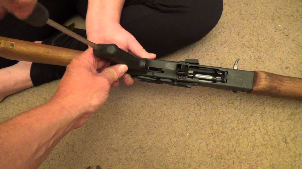 11SEP14  - 9/11 - Install AK 2 point sling and adapter