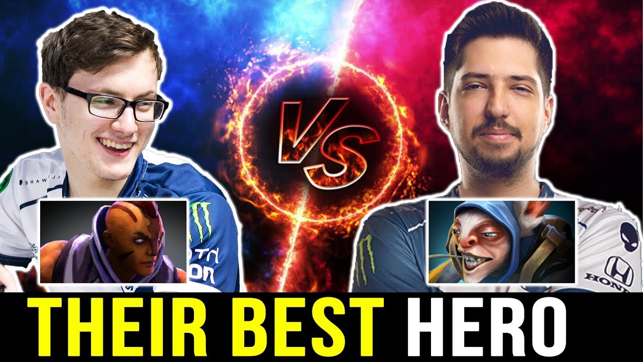 W33 vs MIRACLE &mdash; Playing with Their BEST HERO Dota 2