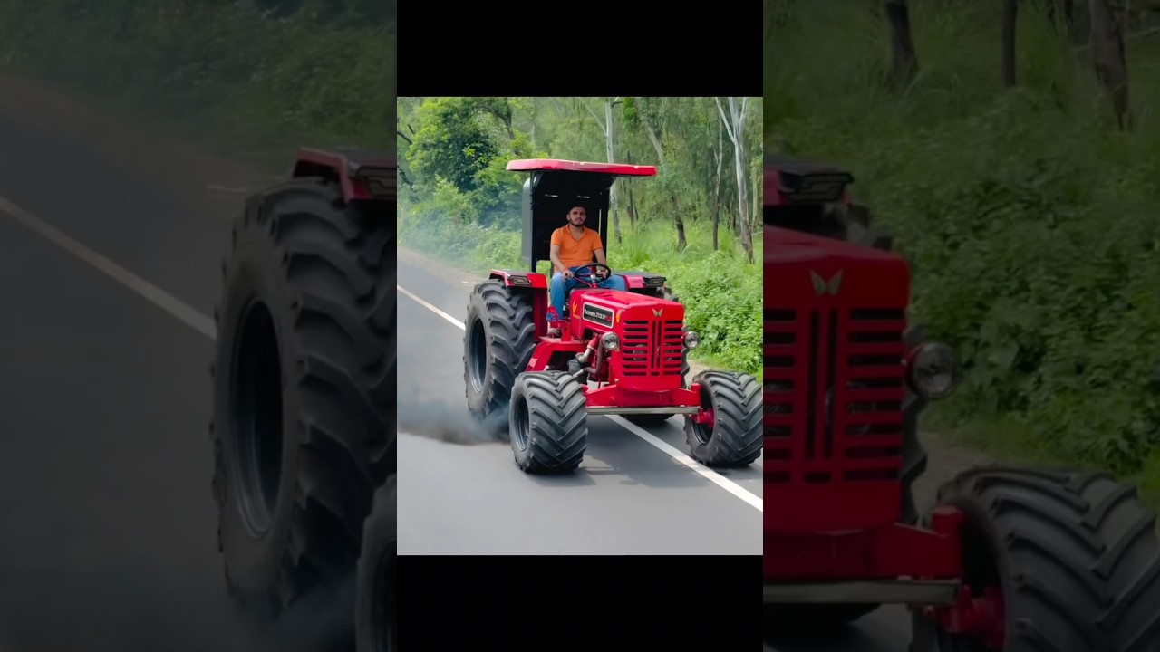 Nishu deshwal team modefied Mahindra tractor ki video #automobile #youtubeshorts #shorts