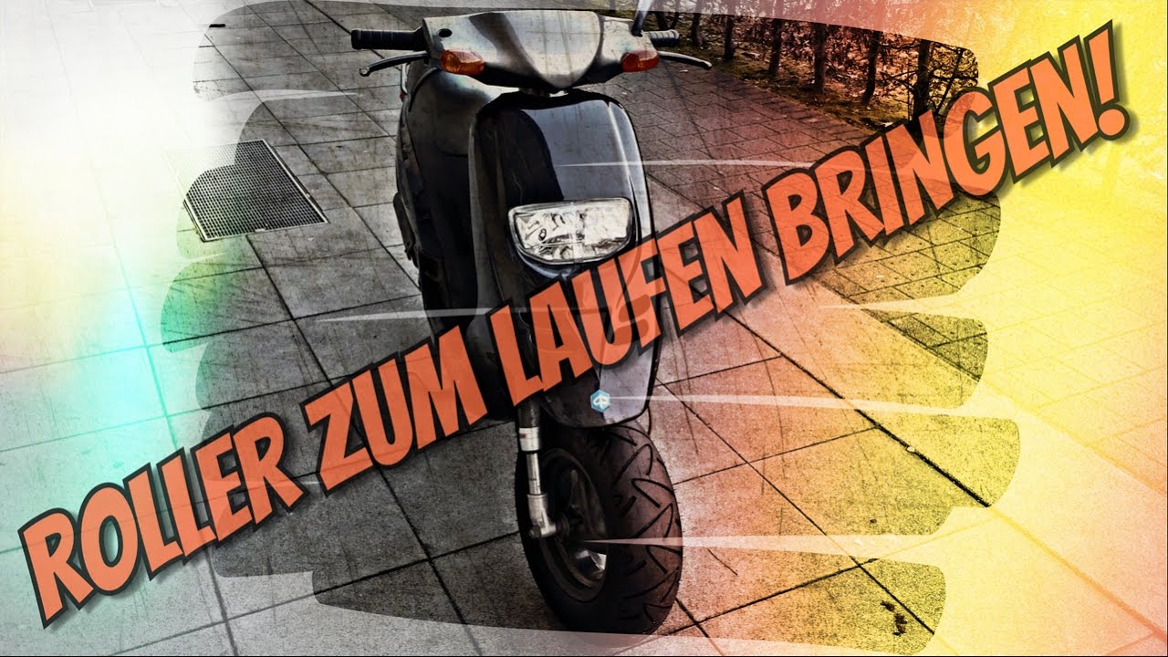 Roller zum Laufen bringen Teil 1 | Vergaser undicht | Funken | Ansaugstutzen | bizzybest