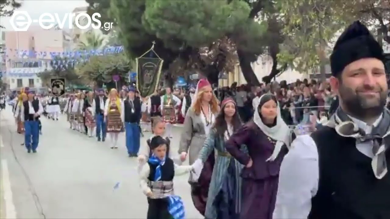 Η μαθητική και στρατιωτική παρέλαση της 28ης Οκτωβρίου 2025 στην Αλεξανδρούπολη