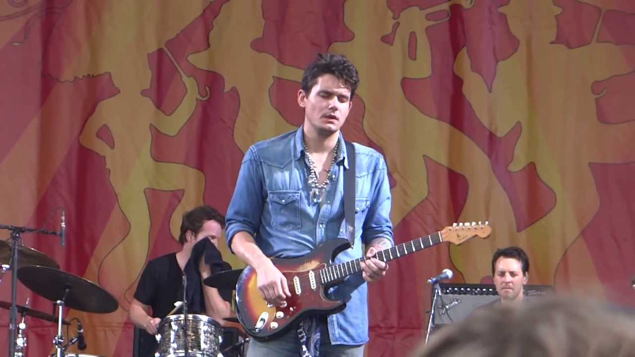 Going down the road John Mayer Jazz Fest 2013