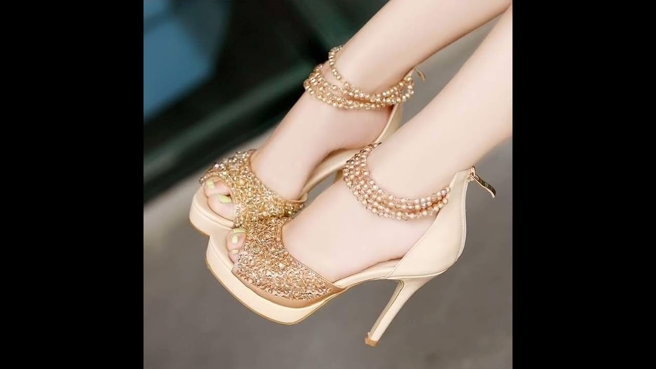 Fabulous 😍 collection of party wear stillito high heel sandals for girls and women 